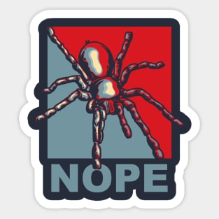 Nope Spider Sticker